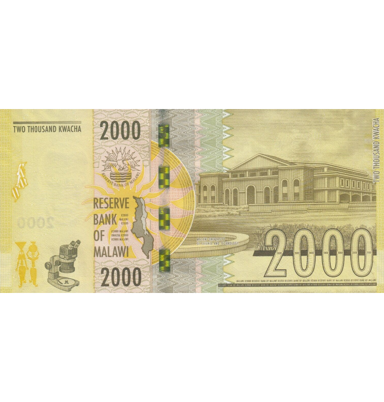 Malawi 2000 Kwacha 2016 Pick 69a